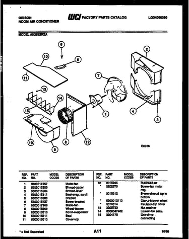 Air handling parts