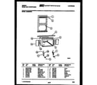 Gibson AK25E5RZA cabinet and installation parts diagram