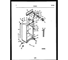 Gibson RT19F7WX3A cabinet parts diagram