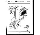 Gibson RT17F6WV3B system and automatic defrost parts diagram
