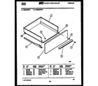 Gibson CEB3M2WSTF drawer parts diagram