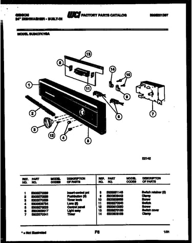 Control parts