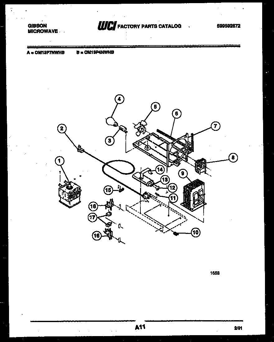 Motor and power parts