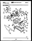 Blower, idler arm clutch and motor parts