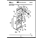 Gibson RT17F3WX4B cabinet parts diagram