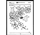 Gibson EL27M6WXFA cabinet and component parts diagram
