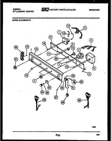 Console and control parts