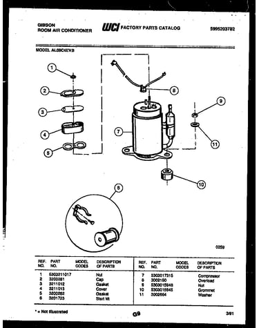 Compressor parts