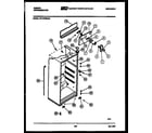 Gibson RT17F3WX4A cabinet parts diagram