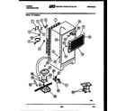 Gibson RT17F3WX4A system and automatic defrost parts diagram