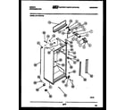 Gibson RT17F9WT3E cabinet parts diagram