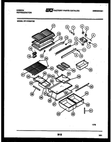 Shelves and supports