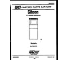 Gibson GL27M6WXFA  diagram