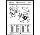 Gibson DE24P2WYA motor and blower diagram