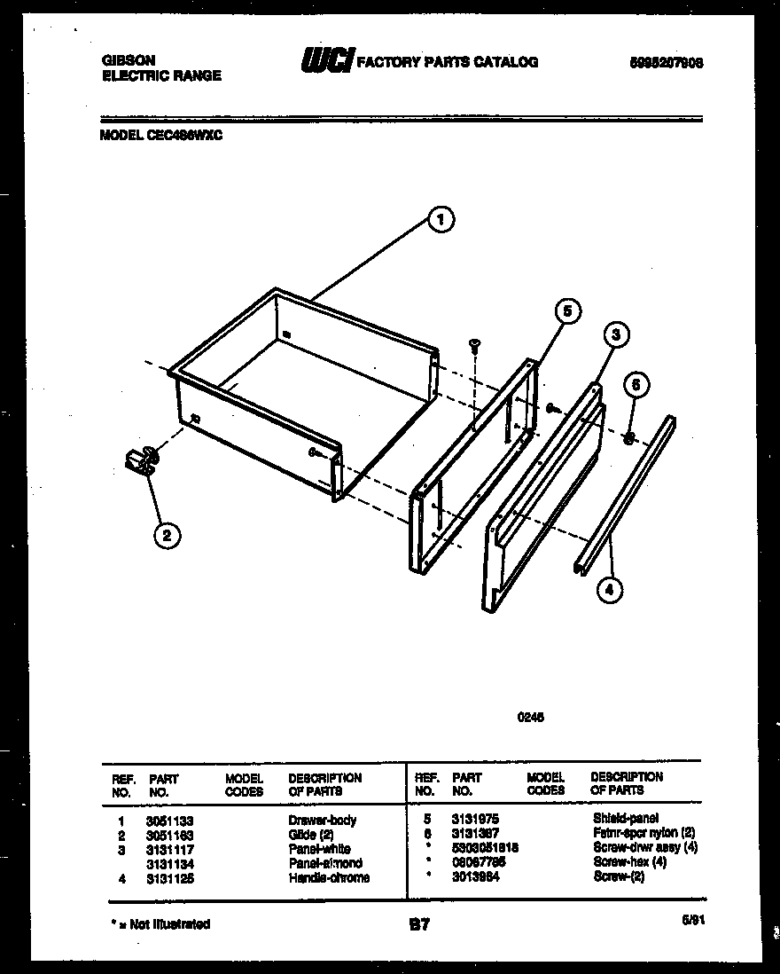 Drawer parts