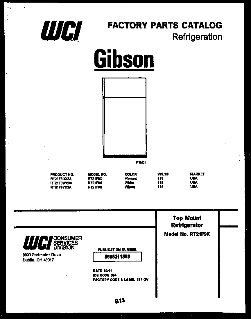 Parts diagram
