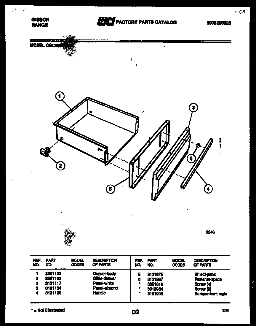 Drawer parts