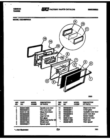 Door parts