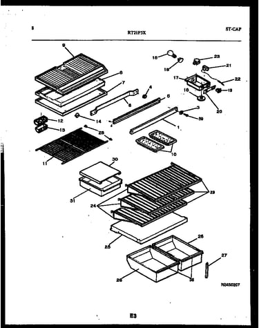 Shelves and supports