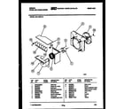 Gibson GAL108P1A1 air handling parts diagram