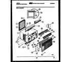 Gibson AL08B4EYB cabinet parts diagram