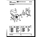 Gibson GAS188P2K1 air handling parts diagram