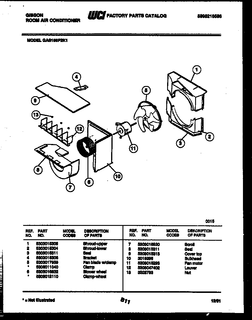 Air handling parts