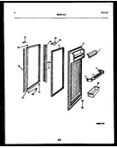 Refrigerator door parts