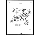 Gibson RS22F9WX1B ice maker and installation parts diagram
