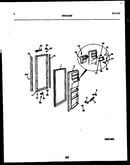 Freezer door parts
