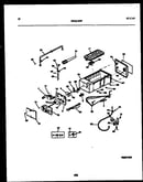 Ice maker and installation parts