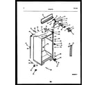 Gibson RT21F7DX3A cabinet parts diagram