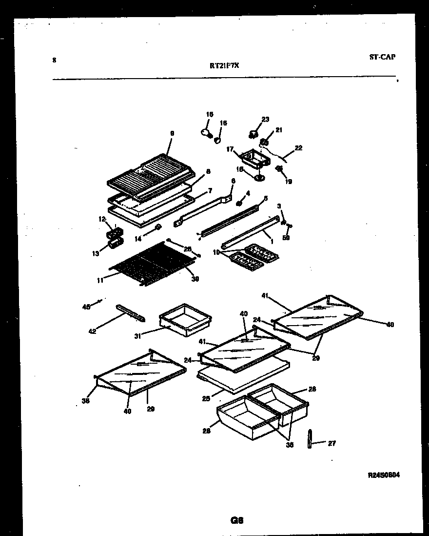 Shelves and supports