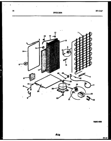 System and automatic defrost parts