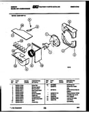 Broiler drawer parts
