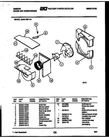 Broiler drawer parts