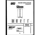 Gibson CGA1M2WSE cover page diagram