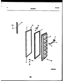 Backguard and cooktop parts