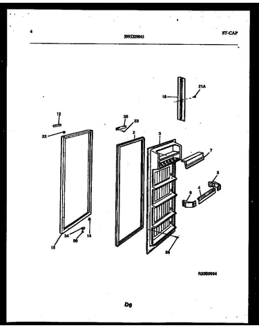Broiler drawer parts