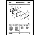 Gibson RT19F9WX3A cabinet parts diagram