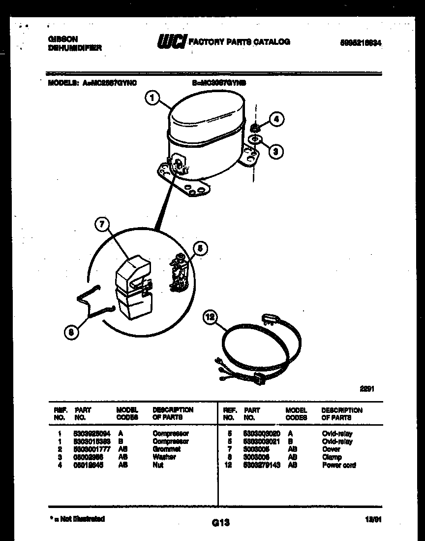 Compressor parts
