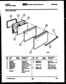 Cooktop and broiler parts