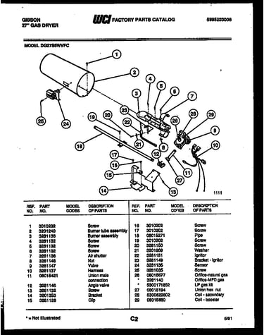 Blower and drive parts