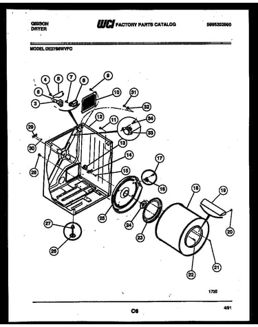 Blower and drive parts