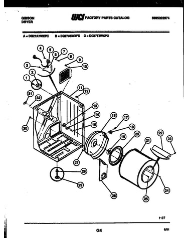 Console and control parts