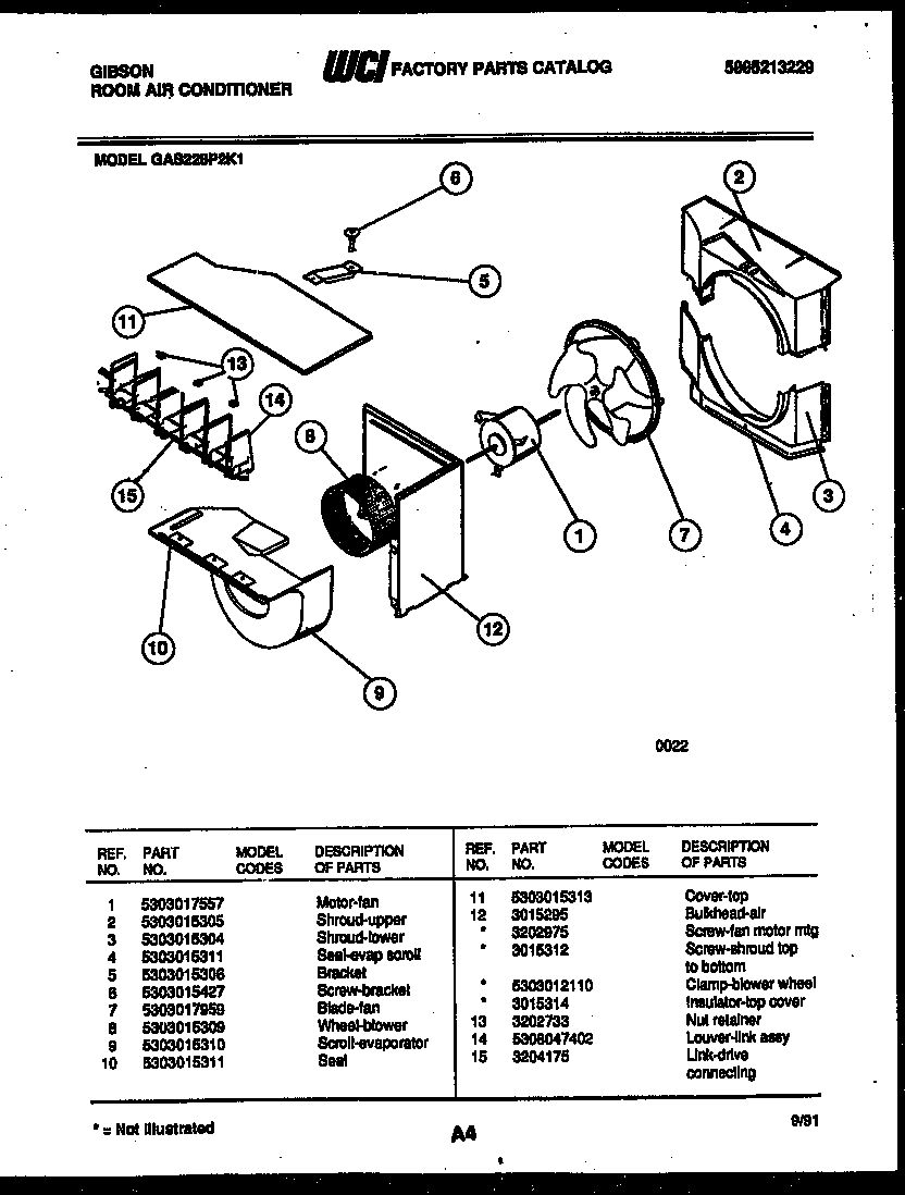 Air handling parts