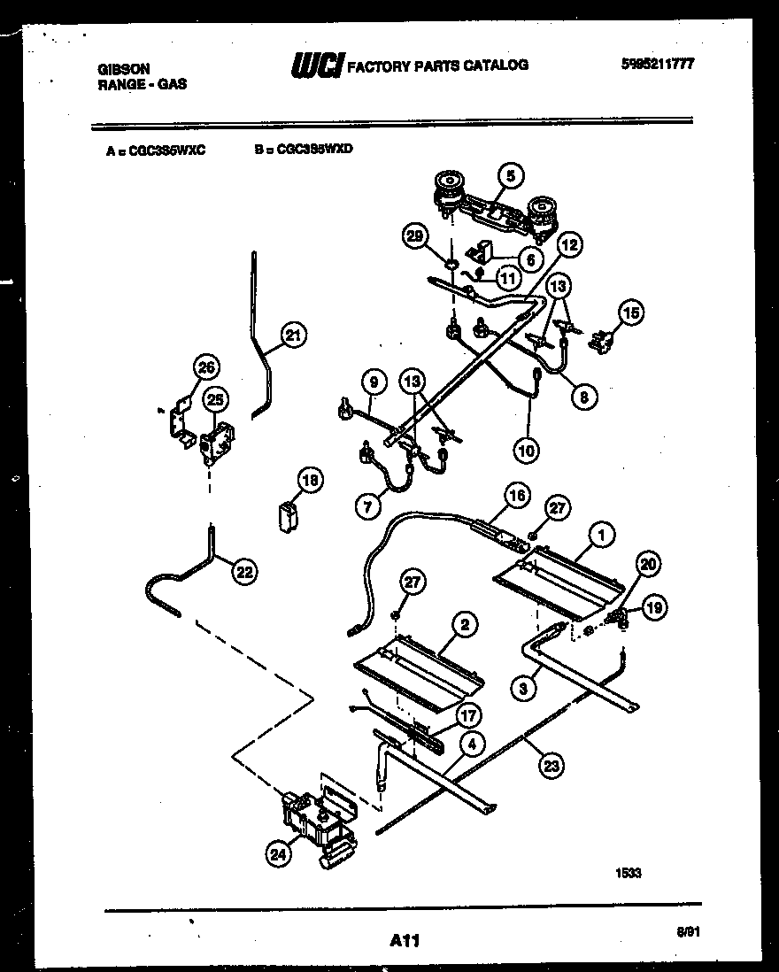 Burner parts
