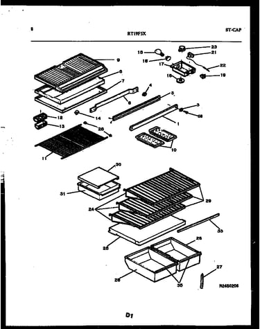 Shelves and supports