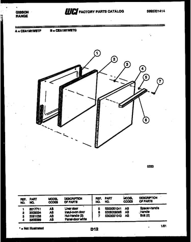 Door parts