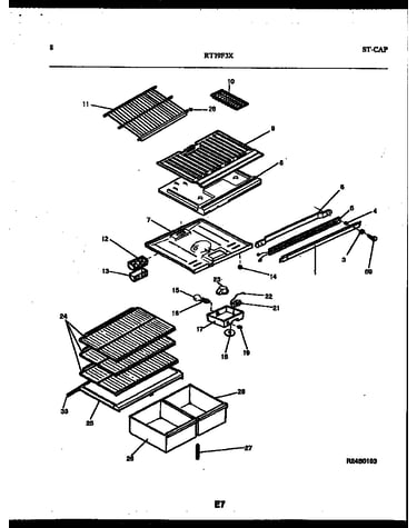 Shelves and supports